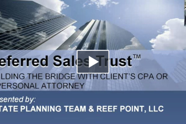[Video] Building the Bridge with Client's CPA or Personal Attorney | Reef Point LLC