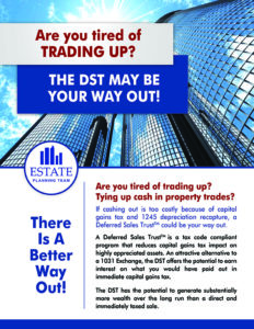 DST Estate Planning Team Flyer #2 Reef Point LLC
